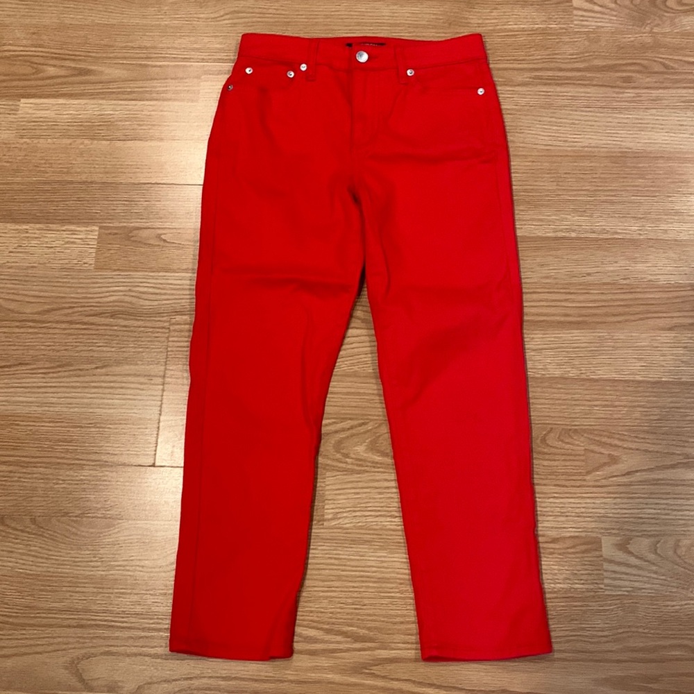 Lauren Ralph Lauren Red Cotton Jeans Size 2